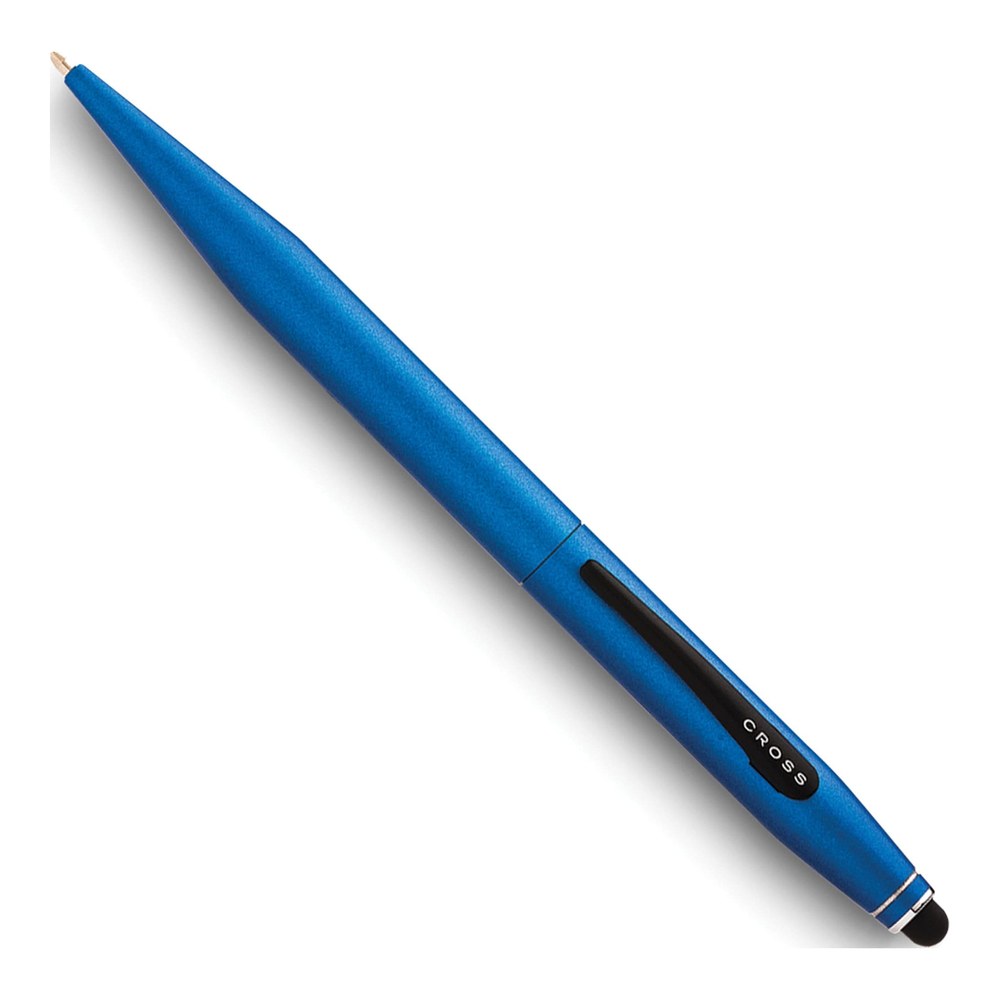 Crossr Metallic Blue Ballpoint Pen & Stylus