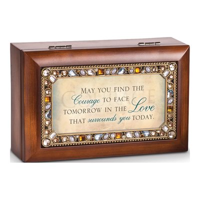 Remembrance Musical Jewelry Box - Wind Beneath My Wings