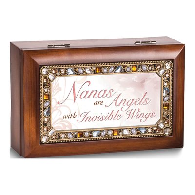 Nana's Angels Jeweled Music Box