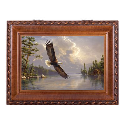 American Eagle Resin Music Box – view 5
