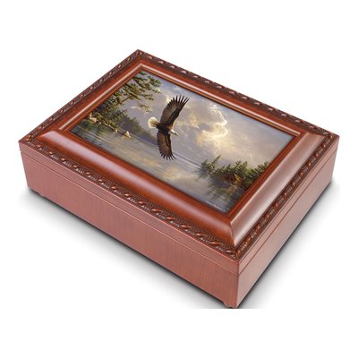 American Eagle Resin Music Box – view 6