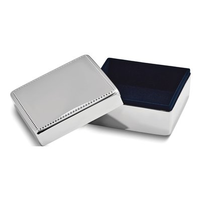 Square Beaded Edge Lift-Top Jewelry Gift Box – view 2
