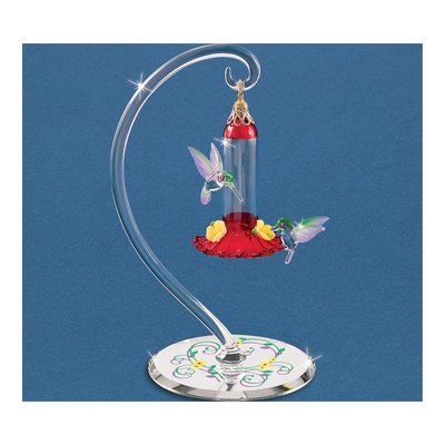 Glass Baron Hummingbirds Figurine – view 3