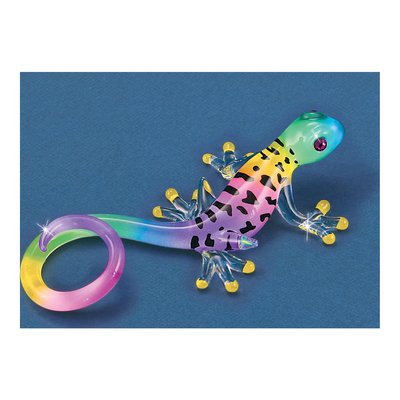 Glass Baron Island Gypsy Gecko Handcrafted Figurine – view 3