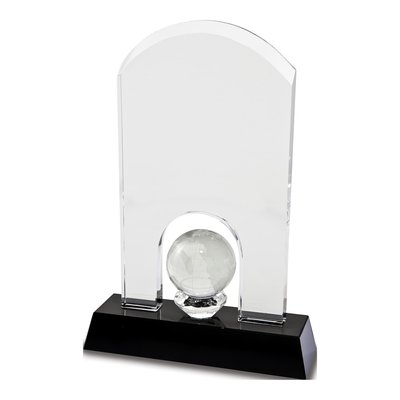 Optic Glass Domed Globe Award