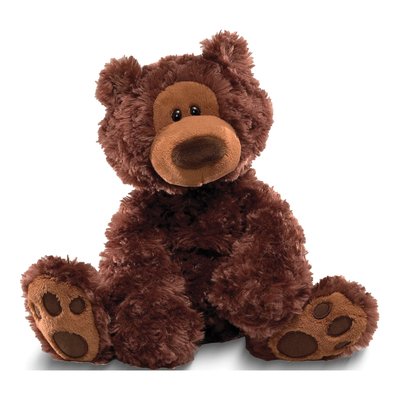 Gund Philbin Chocolate Bear 12" Plush Toy