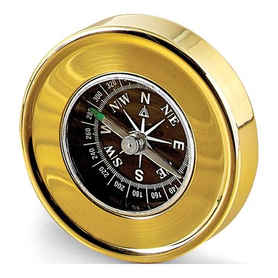 Brass Compass Paperweight – view 3