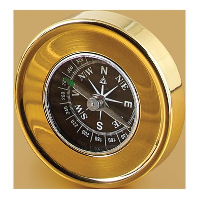 Brass Compass Paperweight – view 4