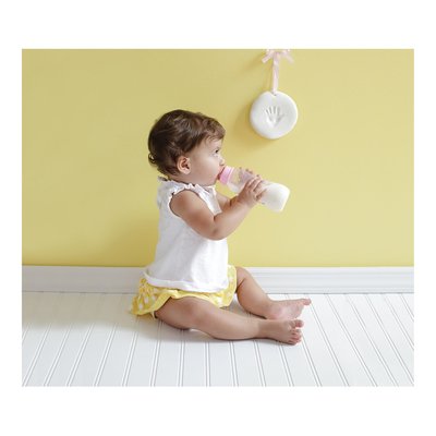 White Babyprints Keepsake Ornament Kit with Clay – view 3