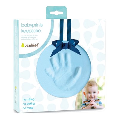 Blue Baby Handprint Keepsake Ornament Kit – view 2