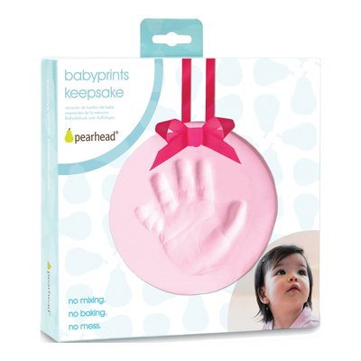 Pink Babyprints Keepsake Ornament Kit – view 2