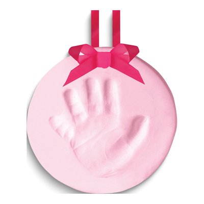 Pink Babyprints Keepsake Ornament Kit