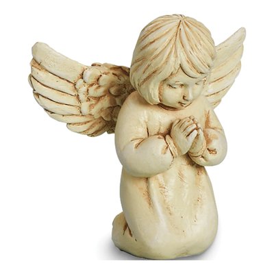 Worry Angel Resin Figurine with Poem