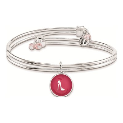 Trinky Things Birthday Girl Silver-Plated Bangle