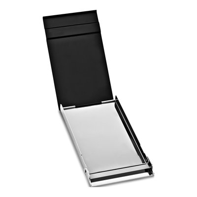 Black-Plated Engravable Business Card Case – view 2