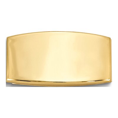Men's Gold-Tone Domed Money Clip