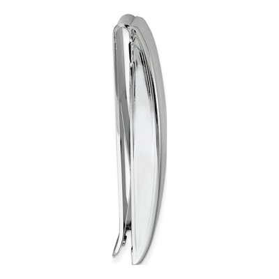 Men's Silver-Tone Domed Money Clip – view 2