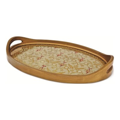 Robert M Weiss Antigua Sand Oval 18" Tray