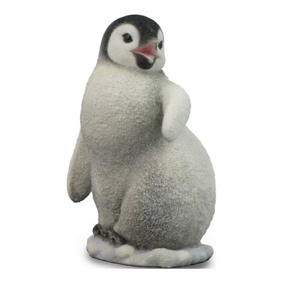Baby Penguin Calling Figurine