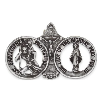 St. Christopher Visor Clip