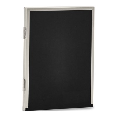 Silver-Tone Aluminum 4x6 Double Photo Frame, Engravable – view 3