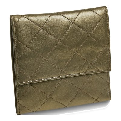 Pewter Quilted Jewelry Folder