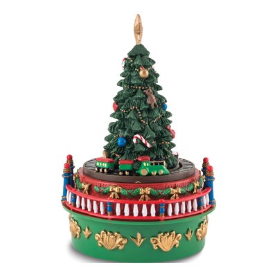 Mini Carnival Christmas Tree Music Box - Deck the Halls – view 2