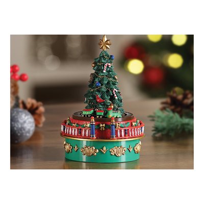 Mini Carnival Christmas Tree Music Box - Deck the Halls – view 3