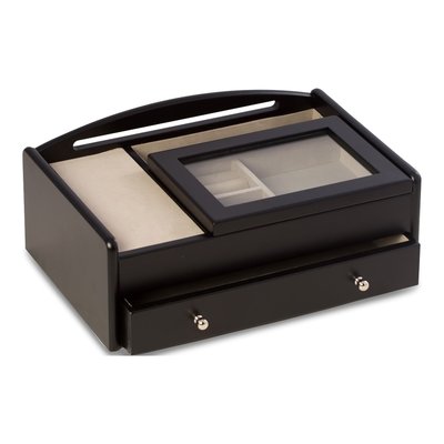 Wooden Watch Valet & Charging Station – view 2