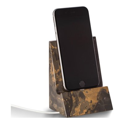 Tiger Eye Marble Phone & Tablet Charging Cradle – view 2