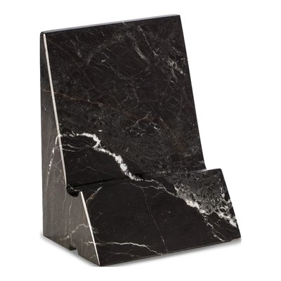 Black Zebra Marble Phone/Tablet Charging Stand