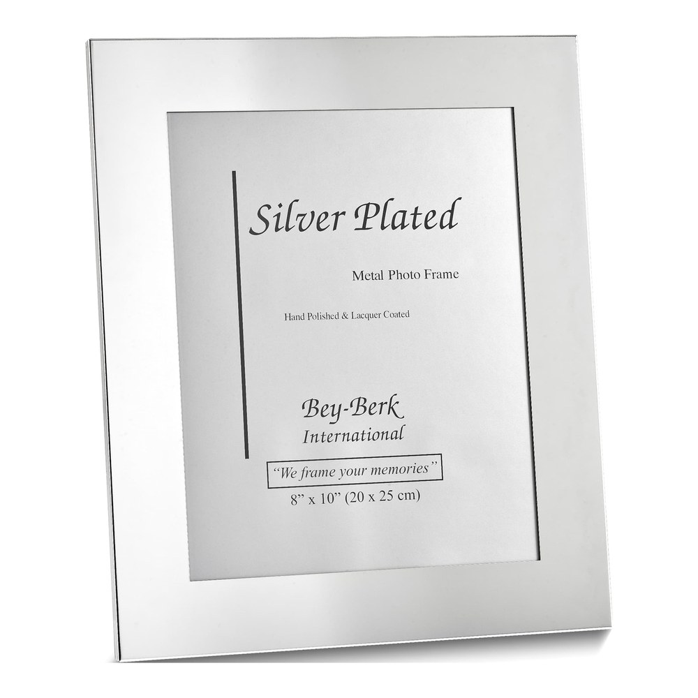 Silver-Plated Engravable 8x10 Photo Frame