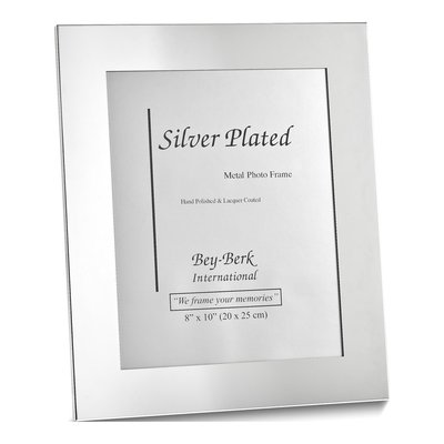 Silver-Plated Engravable 8x10 Photo Frame