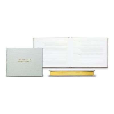 Silver Anniversary Guest Book