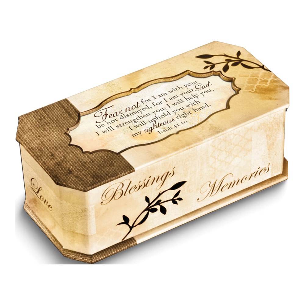 Belle Papier Musical Box Plays How Great Thou Art