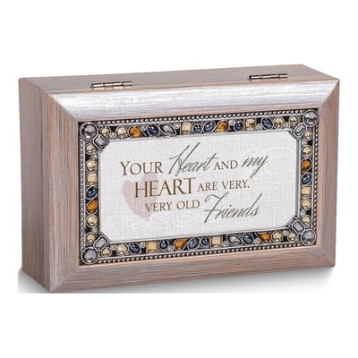 Old Friends Musical Keepsake Box - Wind Beneath My Wings