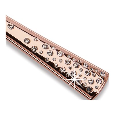 Rose-Tone Wedding Cake Knife & Server Set – view 2