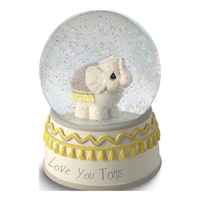 Precious Moments Elephant Musical Waterglobe Gift