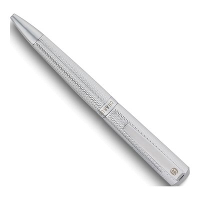 Charles Hubert Silver-Tone Art Deco Ballpoint Pen