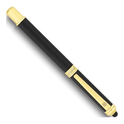 Charles Hubert Black & Gold-tone Roller Ball Pen