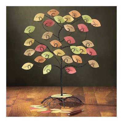 My Thankful Tree Tabletop Decor with 30 Leaves – view 2