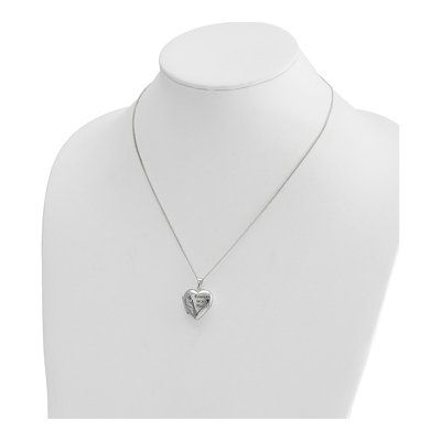 Cardinal Memorial Locket Necklace, 18" Chain – view 4