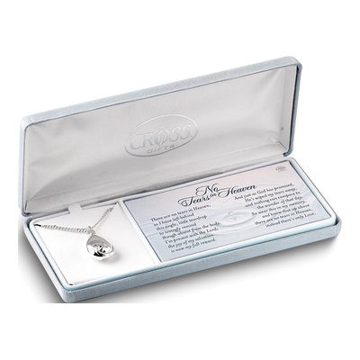 No Tears in Heaven Memorial Urn Pendant Necklace – view 5