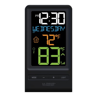 Wireless Color Temperature Station with Clock