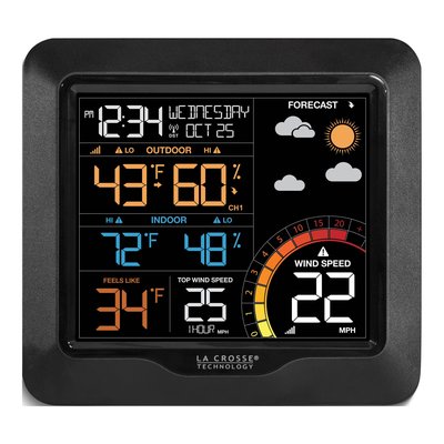 Color Wind Speed Weather Station