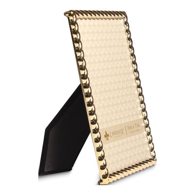 Gold-Tone 5x7 Rope Photo Frame – view 2
