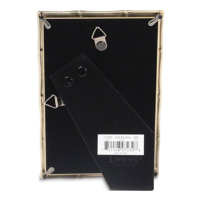 Gold-Tone 4x6 Bamboo Metal Photo Frame – view 4
