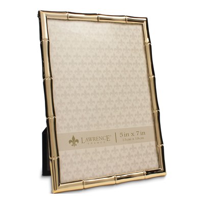 Gold-Tone Bamboo 5x7 Photo Frame – view 2