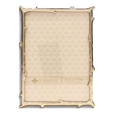 Gold-Tone Branch 5x7 Photo Frame