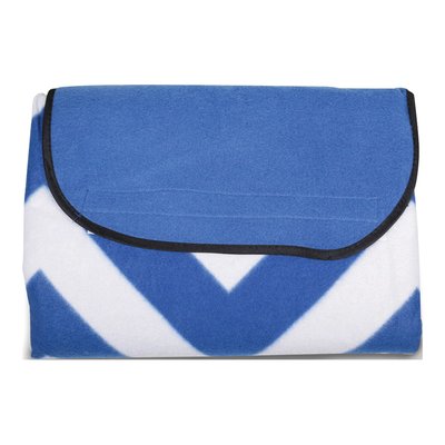 Folding Chevron Beach Blanket Tote With Carry Handle – view 2